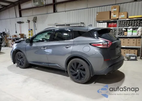 2018 Nissan Murano S z USA, uszkodzony, nr VIN 5N1AZ2MH8JN130789